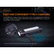Fenix WT16R - Lanterna recarregável LED 2xLED/USB IP66 300 lm 30 hrs