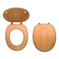 FERRO - Assento de sanita MDF/decor pinho