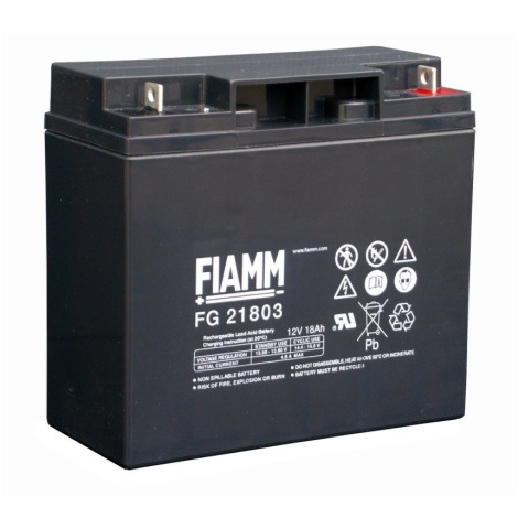 Fiamm FG21803 - Acumulador de chumbo-ácido 12V/18Ah/olho M5