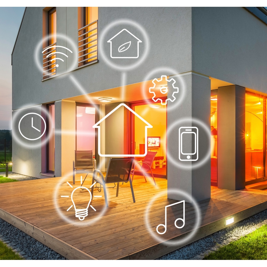 Ficha inteligente SCHUKO 3500W/230V/16A Wi-Fi Tuya