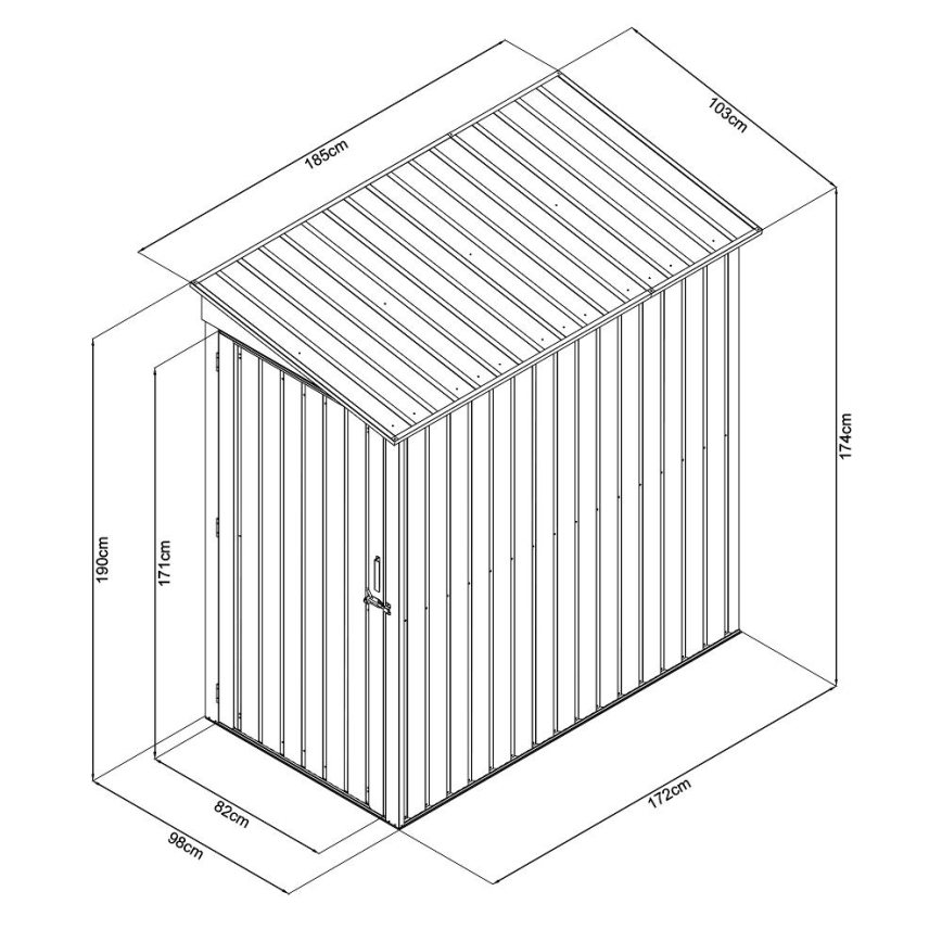 Fieldmann - Abrigo de jardim