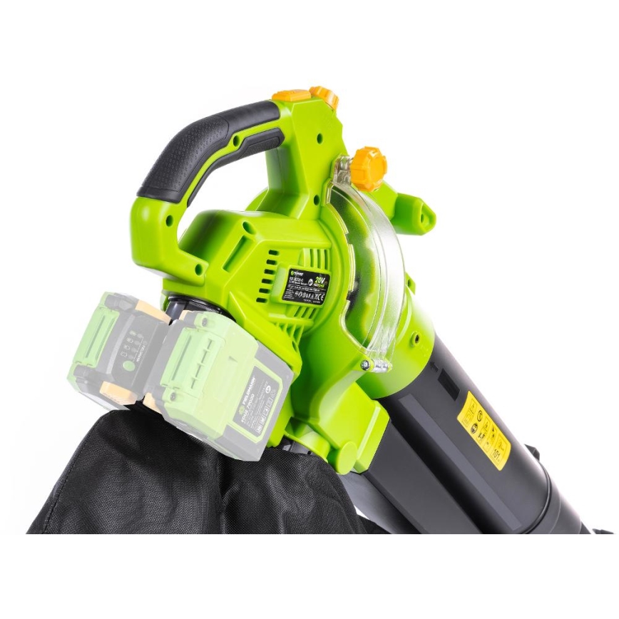 Fieldmann - Aspirador e soprador de jardim sem fios 20V