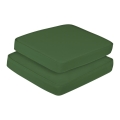 Fieldmann - Conjunto de almofadas para conjunto de varanda verde