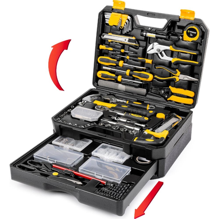 Fieldmann - Conjunto de ferramentas 325 peças