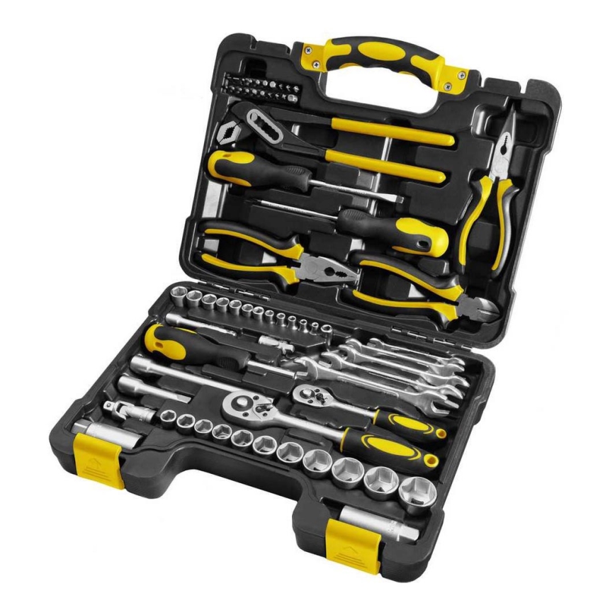 Fieldmann - Conjunto de ferramentas Gola 65 pcs