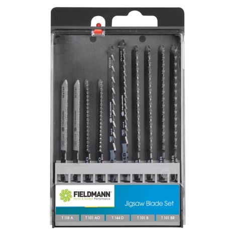 Fieldmann - Conjunto de lâminas de serra 10 pcs