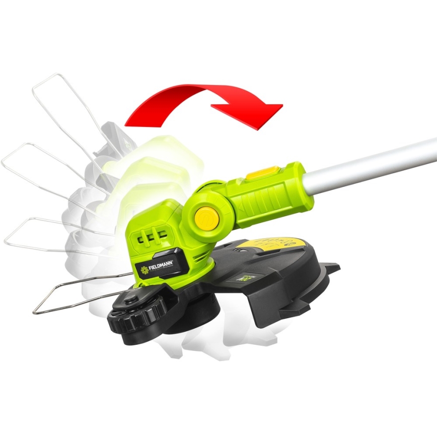 Fieldmann - Corta-relvas de corda sem fios 20V