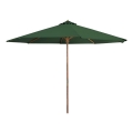 Fieldmann - Guarda-sol diâmetro 3 m verde/acácia