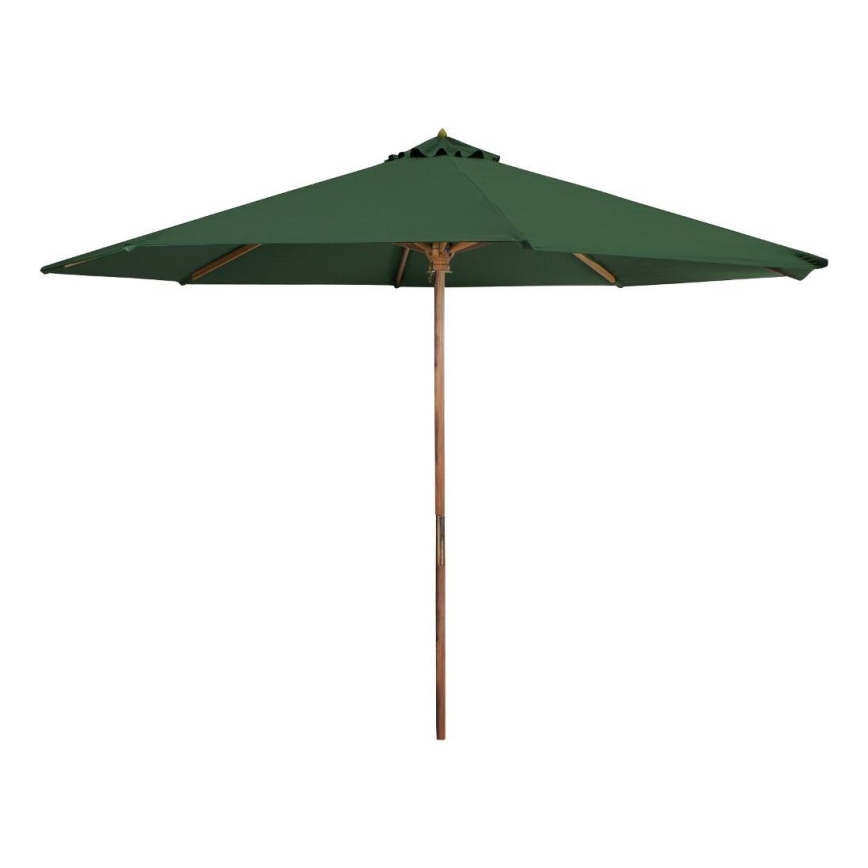 Fieldmann - Guarda-sol diâmetro 3 m verde/acácia