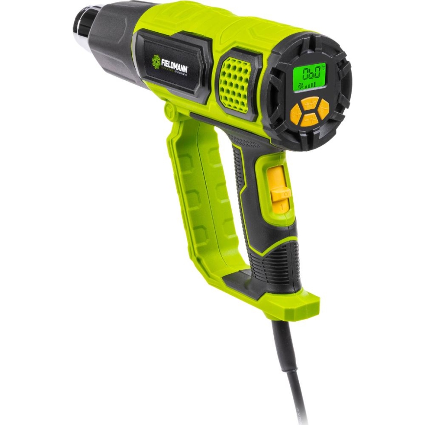 Fieldmann - Pistola de aquecimento com acessórios 2000W/230V