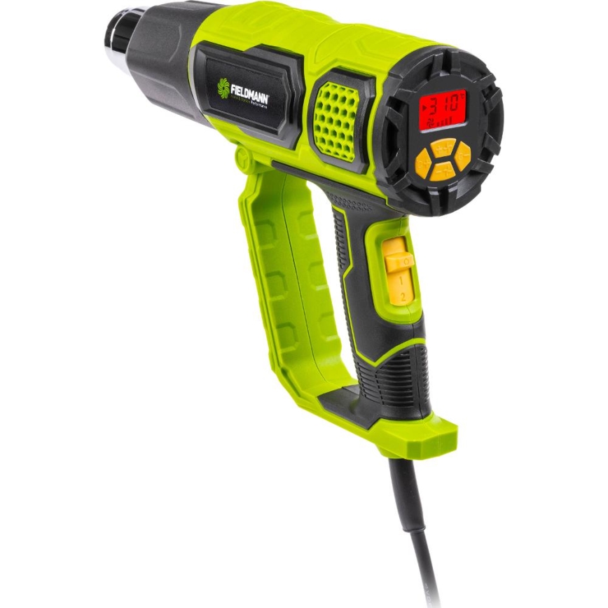 Fieldmann - Pistola de aquecimento com acessórios 2000W/230V
