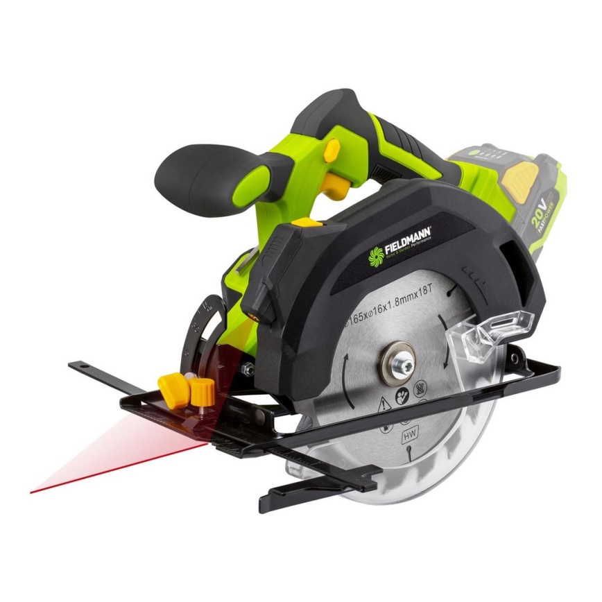 Fieldmann - Serra de disco a bateria 20V