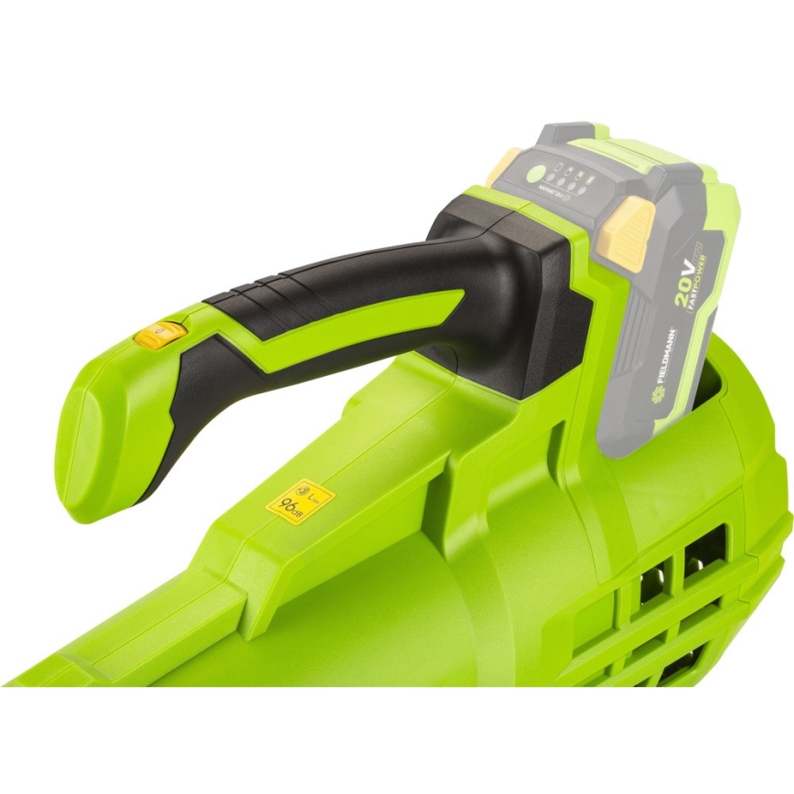 Fieldmann - Soprador de jardim a bateria 20V