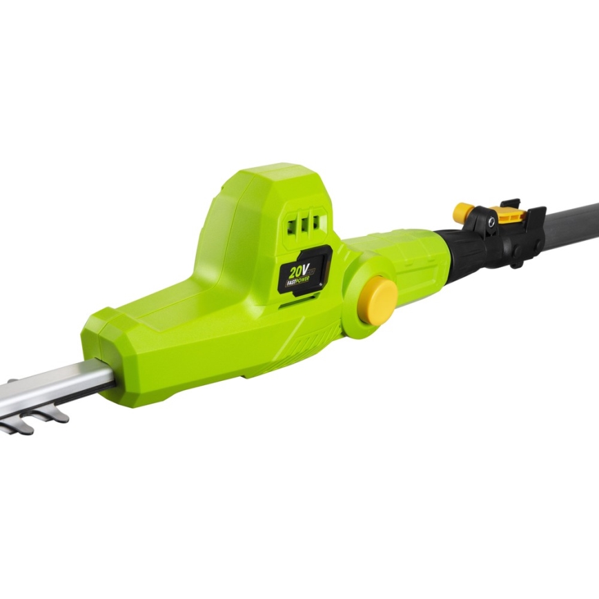 Fieldmann - Tesoura telescópica sem fio para cerca 20V