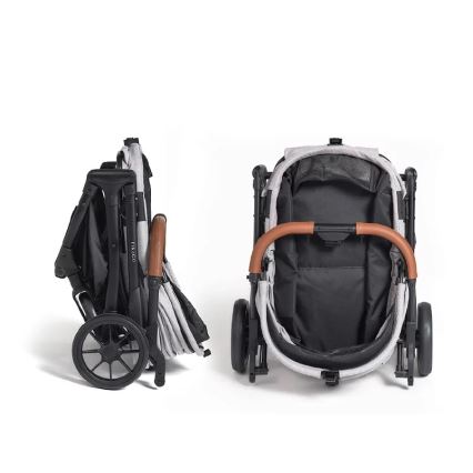 Fikago - Carrinho de passeio para cães e gatos AGILE HUGGY bege