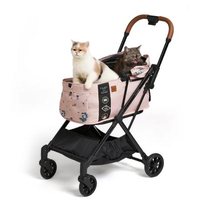Fikago - Carrinho de passeio para cães e gatos FTG Artic Flor
