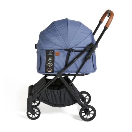 Fikago - Carrinho de passeio para cães e gatos FTG Blue Note