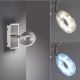 Fischer & Honsel 30214 - Foco de parede LED DENT LED/6W/230V 3000/4750/6500K