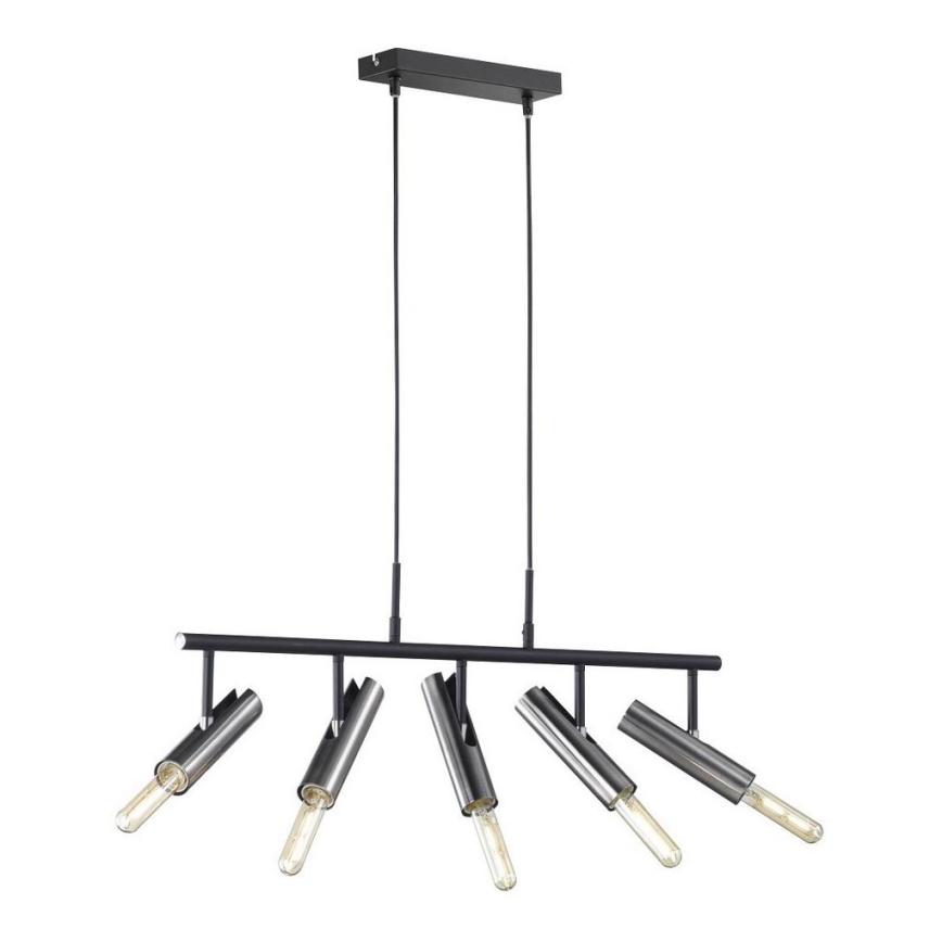 Fischer & Honsel 60369 - Candelabro suspenso DEAN 5xE27/25W/230V