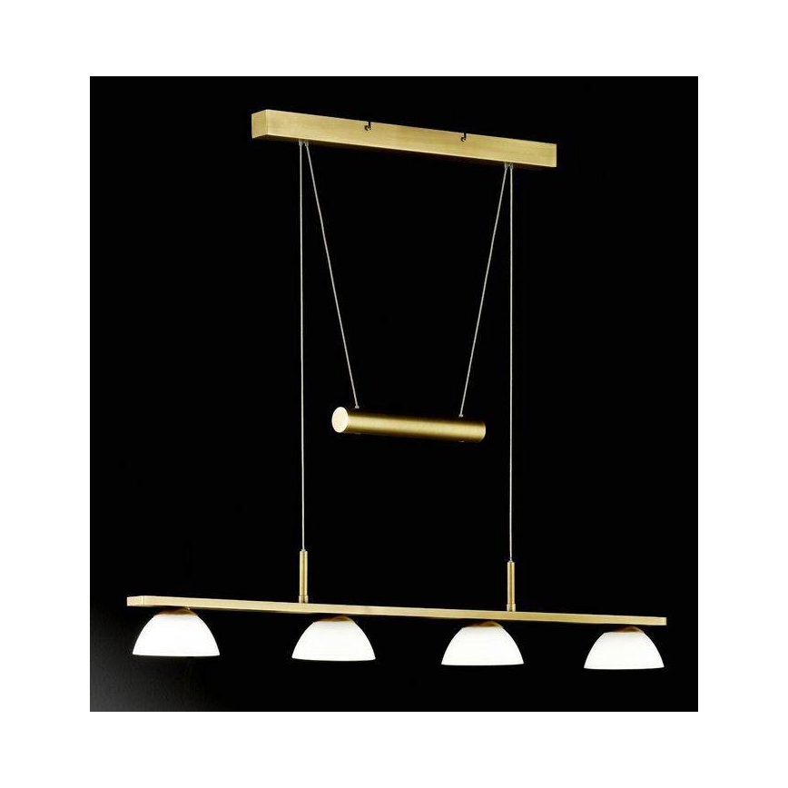 Fischer & Honsel 65054 - Candelabro suspenso LED VIGO 4xLED/4W/230V