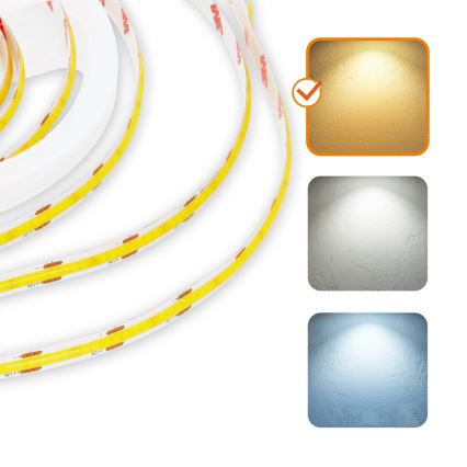 Fita LED LED/50W/12V 5 m 3000K IP65