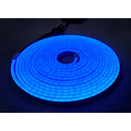 Fita LED Flexível NEON LED/10W/230V 5 m IP65 azul