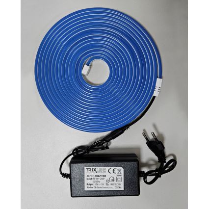 Fita LED Flexível NEON LED/10W/230V 5 m IP65 azul