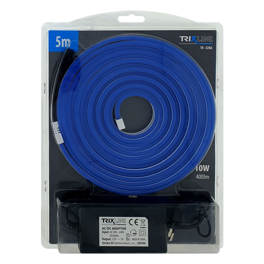 Fita LED Flexível NEON LED/10W/230V 5 m IP65 azul