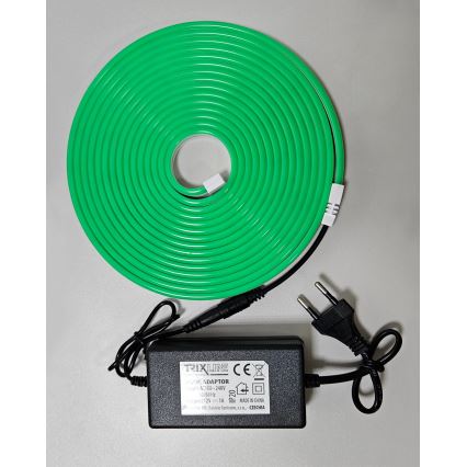 Fita LED Flexível NEON LED/10W/230V 5 m IP65 verde