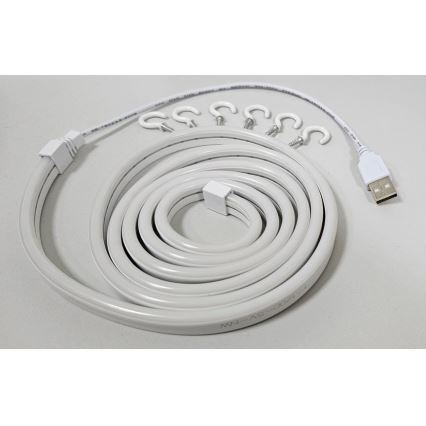 Fita LED Flexível NEON LED/5V USB 1,8 m branco