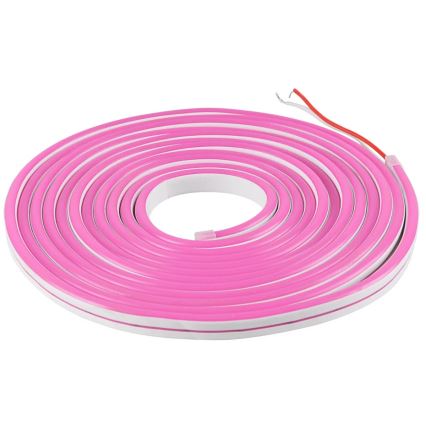 Fita LED NEON 5m LED/40W/24V rosa IP65