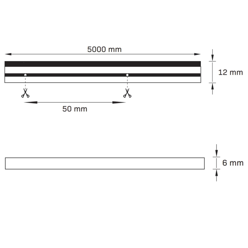 Fita LED NEON 5m LED/40W/24V rosa IP65