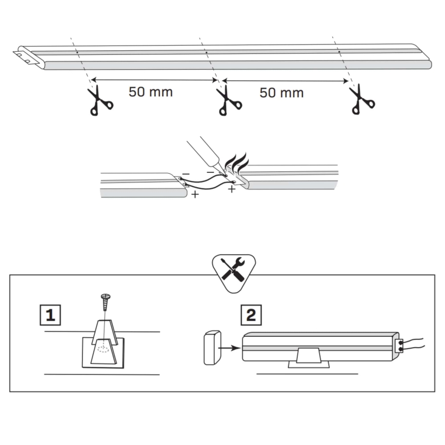 Fita LED NEON 5m LED/40W/24V rosa IP65