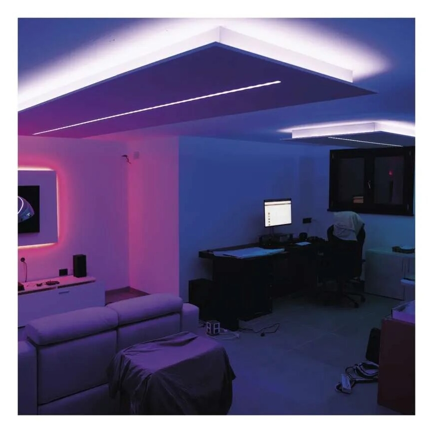 Fita LED RGB+CCT Regulável GOSMART LED/11W/230V 2 m 2700-6500K IP44 Wi-Fi + comando à distância