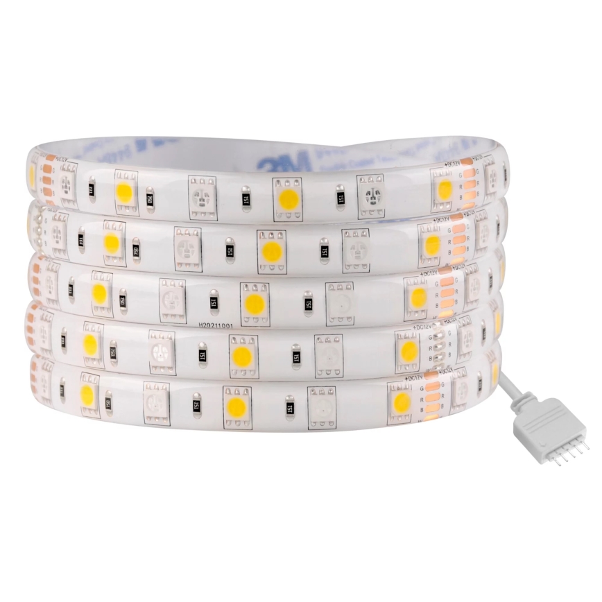 Fita LED RGBW regulável para exterior 5m LED/24W/12V IP65