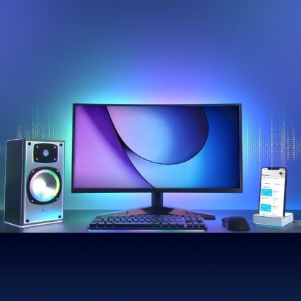 Fita LED RGBW regulável 5 m LED/20,5W/230V Wi-Fi