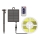 Fita LED solar regulável LED/1,2W/3,7V 3000K IP67 1500 mAh 5m + controlo remoto