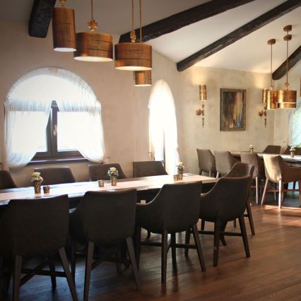 Flambeau - Candeeiro suspenso FRAGMENT 1xE27/60W/230V