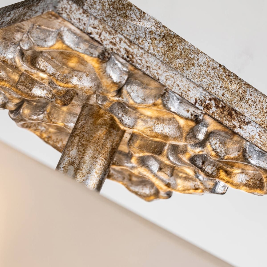 Flambeau - Candeeiro de tecto STAR 2xE27/40W/230V dourado