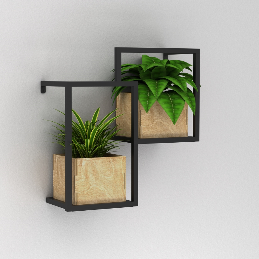 Floreira de parede 38x35,5 cm