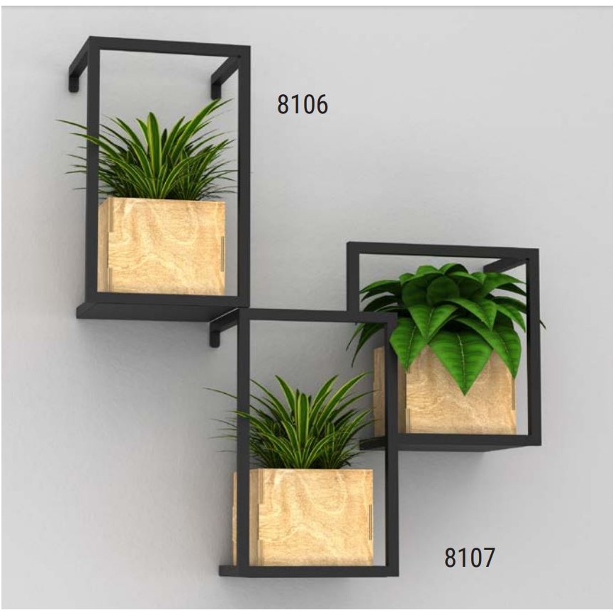 Floreira de parede 38x35,5 cm