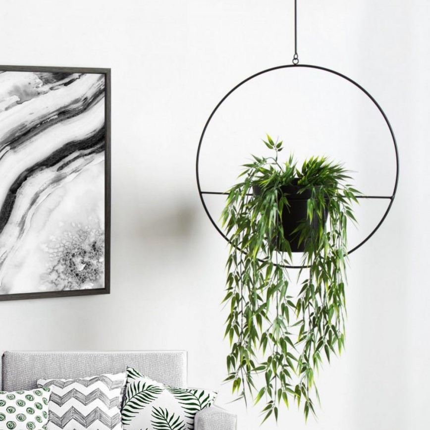 Floreira suspensa 25 cm metal