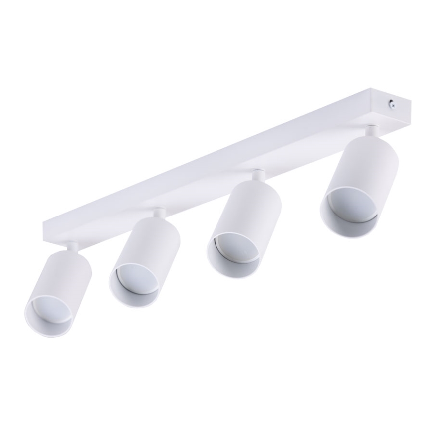 Foco 4xGU10/35W/230V branco