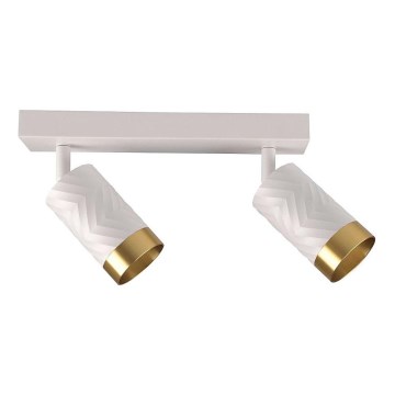 Foco ARRAS 2xGU10/10W/230V branco