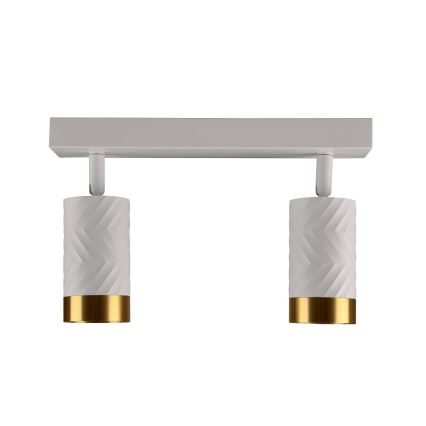 Foco ARRAS 2xGU10/10W/230V branco