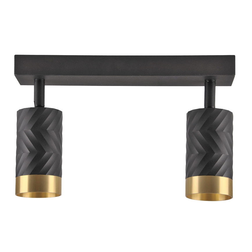 Foco ARRAS 2xGU10/10W/230V preto