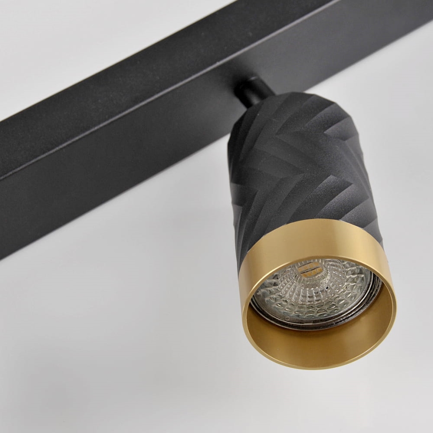 Foco ARRAS 3xGU10/10W/230V preto
