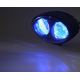 Foco azul LED STRUM LED/10W/10-80V IP67 6000K