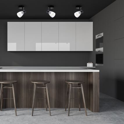 Foco BEST 1xE14/40W/230V preto