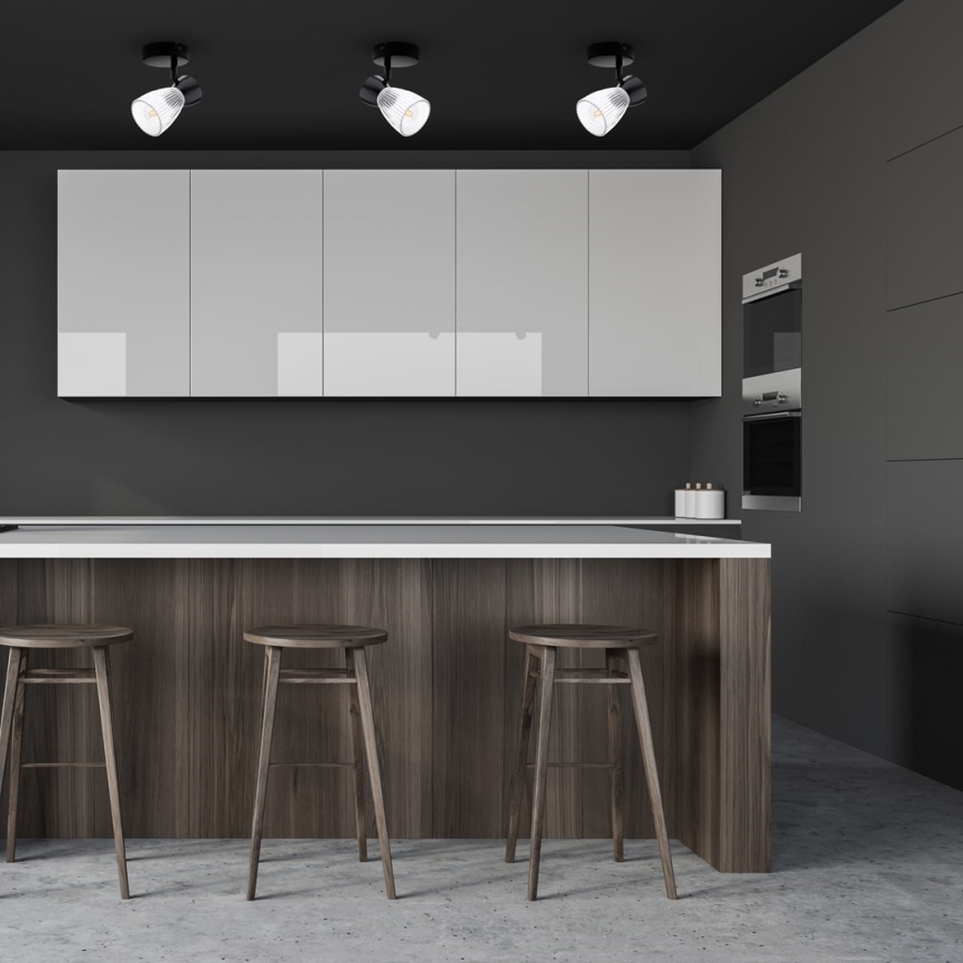 Foco BEST 1xE14/40W/230V preto